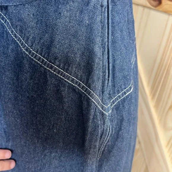 Denim Midi Dress - Picture 9 of 9